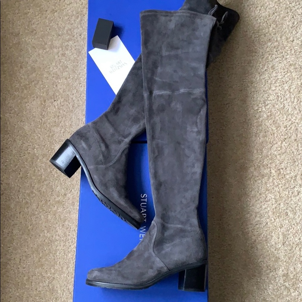 Stuart Weitzman elevated OTK boots